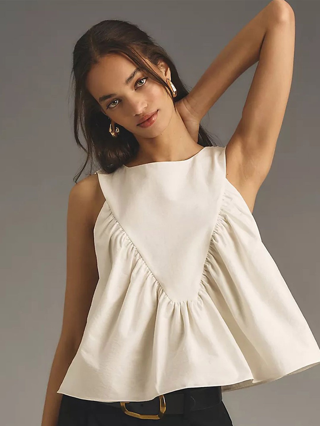 

LULU & SKY Top, White