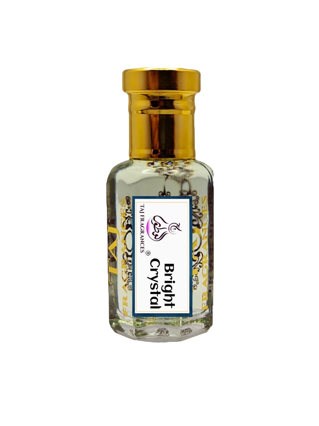 

Taj Fragrances Bright Crystal Long Lasting Alcohol Free Attar- 12 ml, Gold