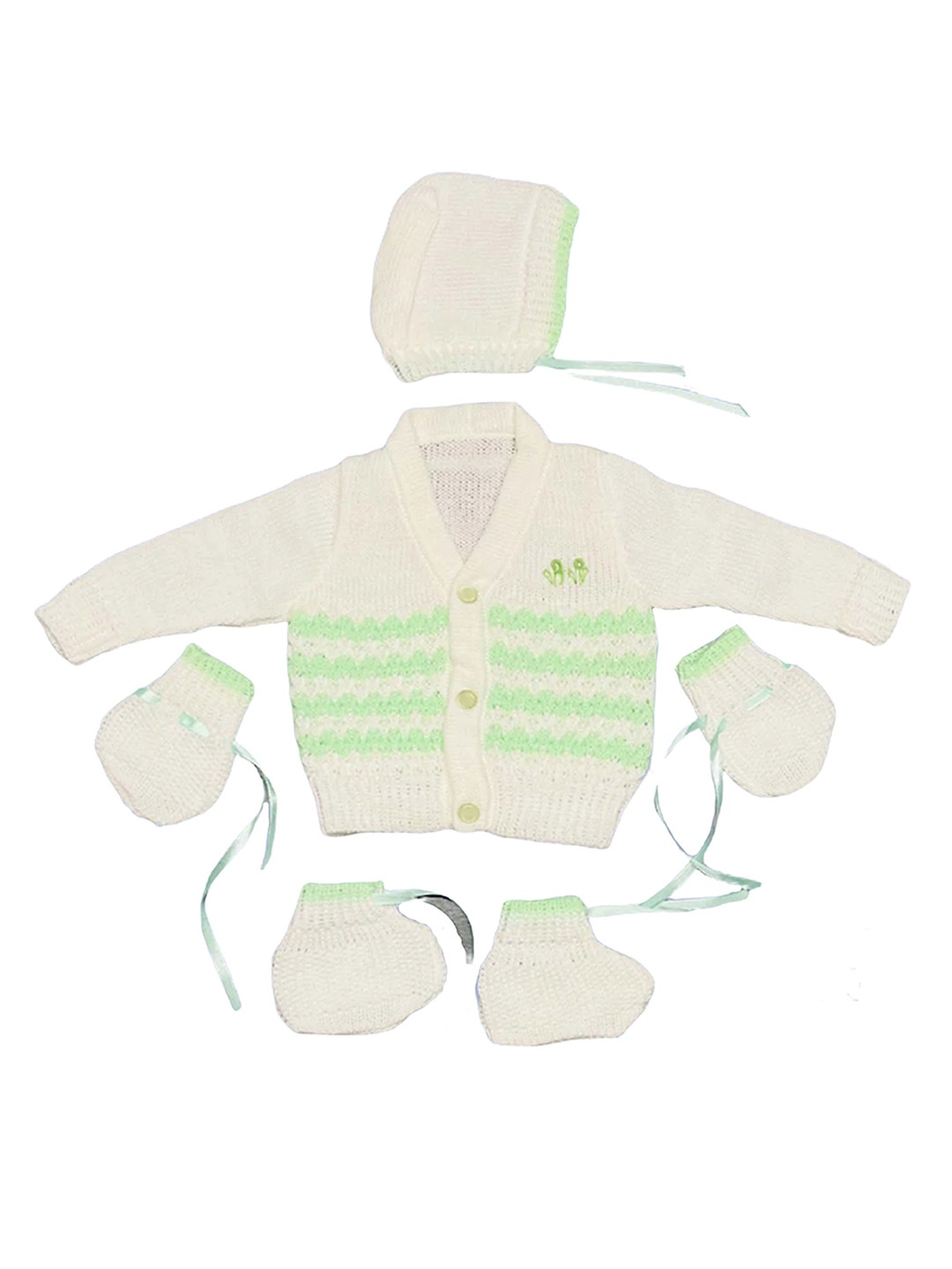 

Fareto Infants Pack Of 4 Apparel Gift Set, White