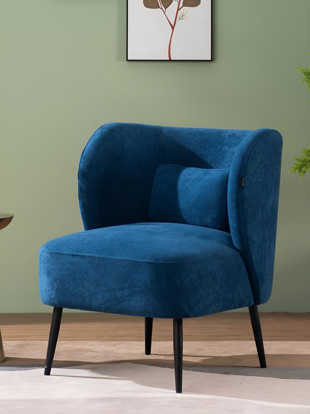 

nestroots Sapphire Blue Royal Comfort Lounge Chair