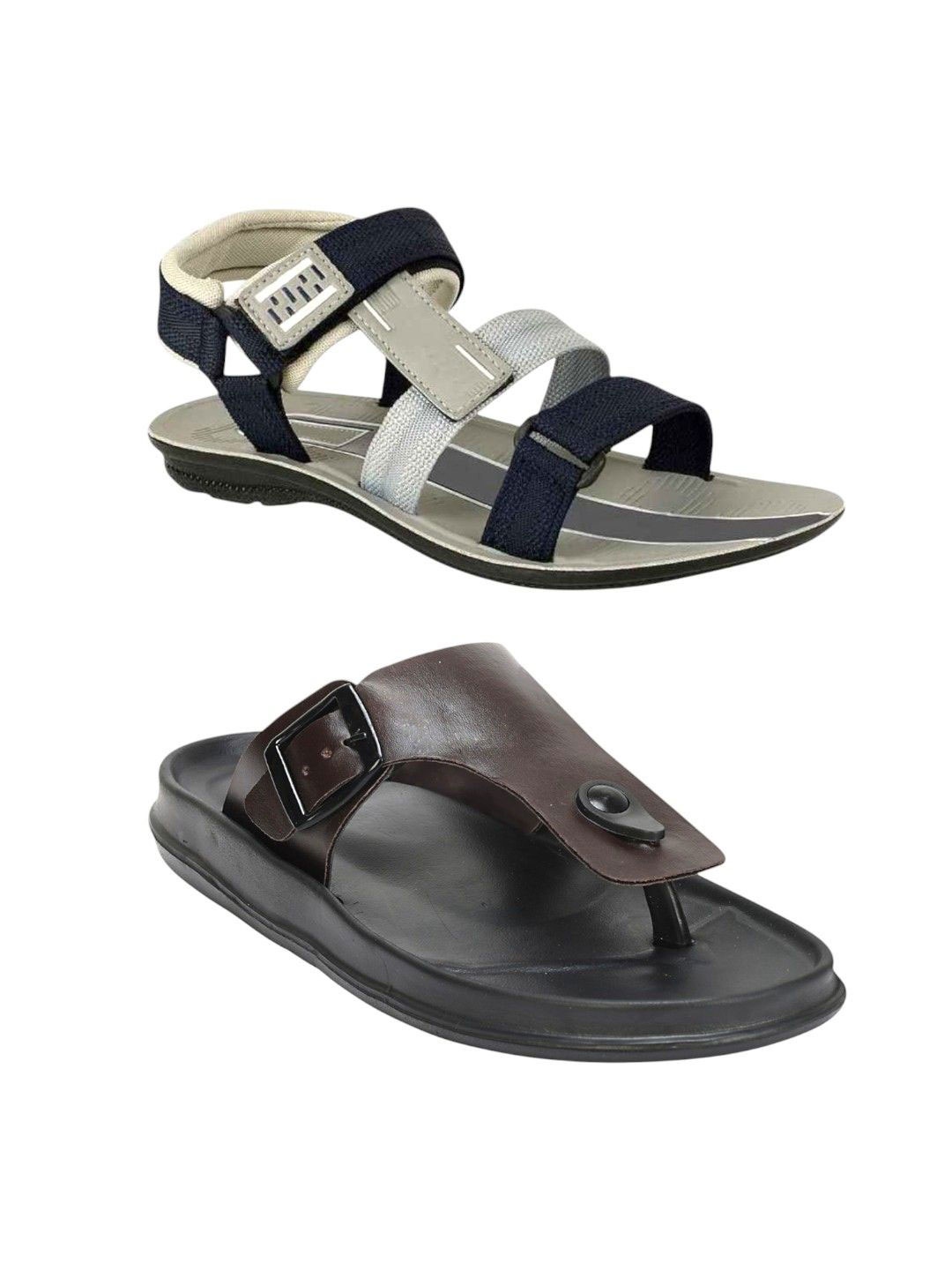 

ORVAX Men Comfort Sandals, Blue