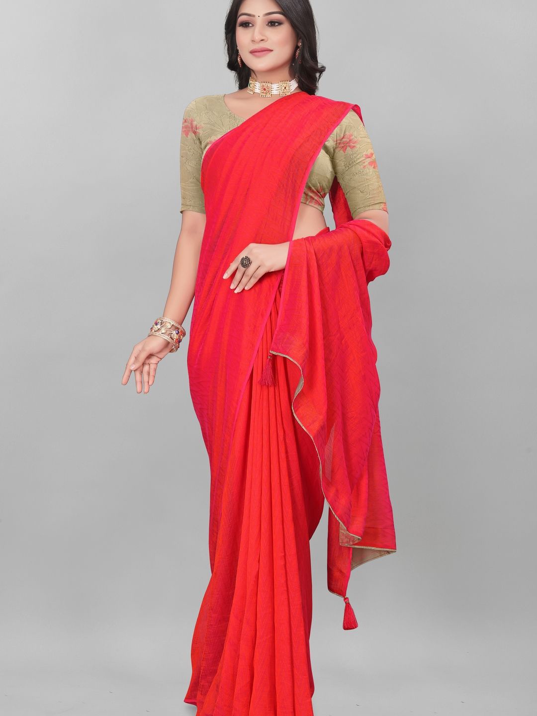 

Suha Art Silk Saree, Pink