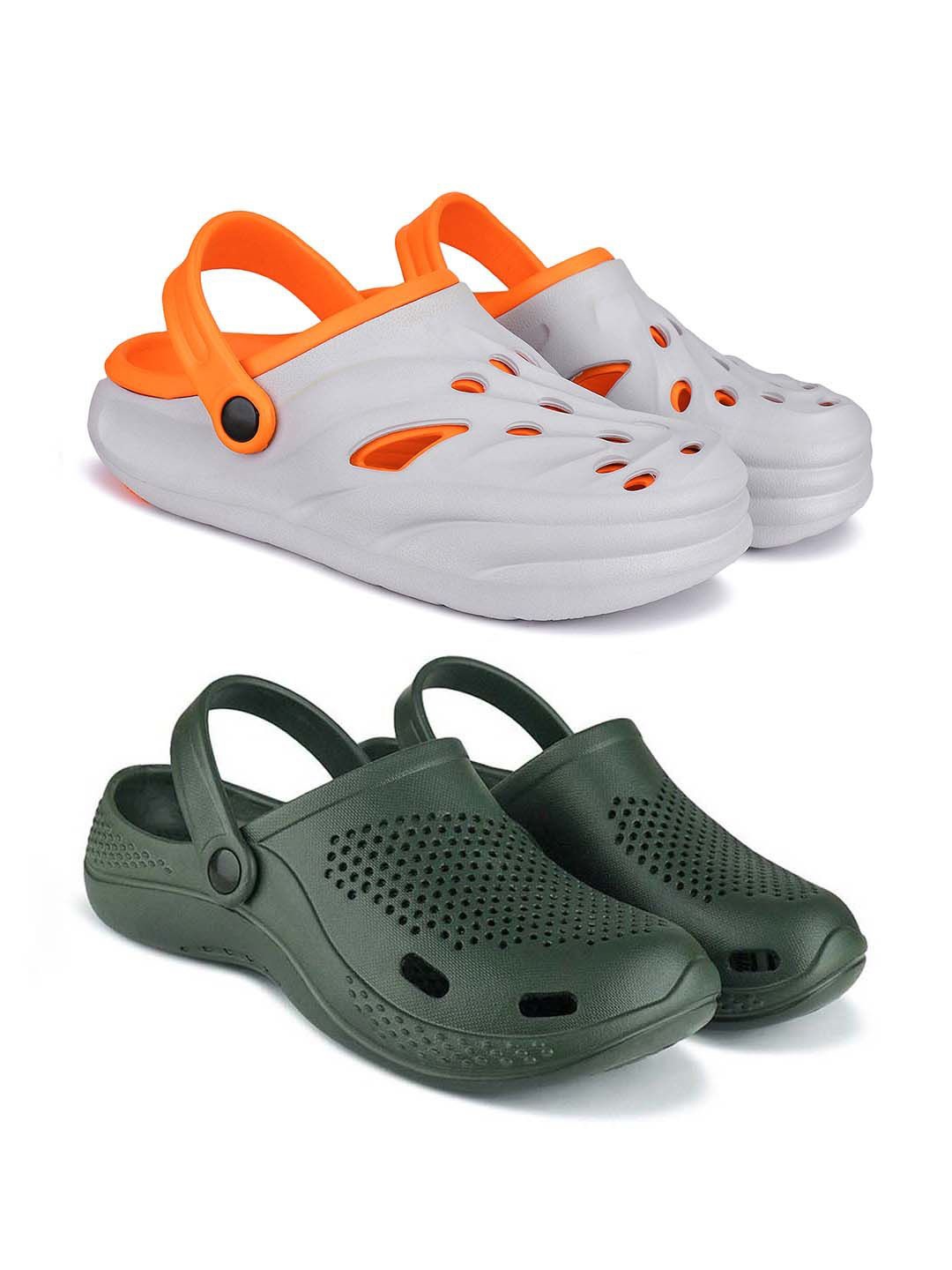 

BERSACHE Men Slip-On, Green