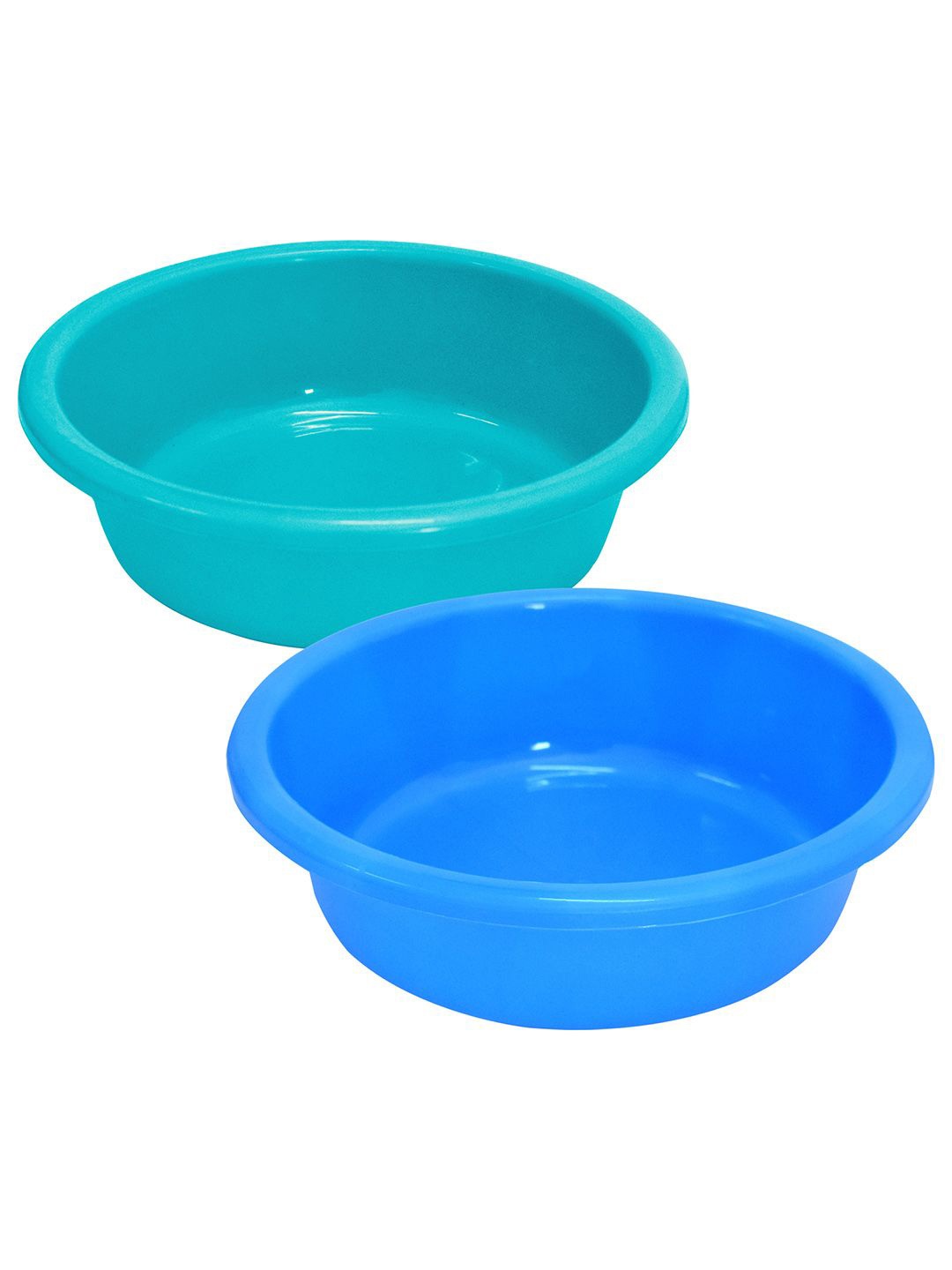 

Kuber Industries Blue & Teal 2 Pieces Knead Dough Basket 6L
