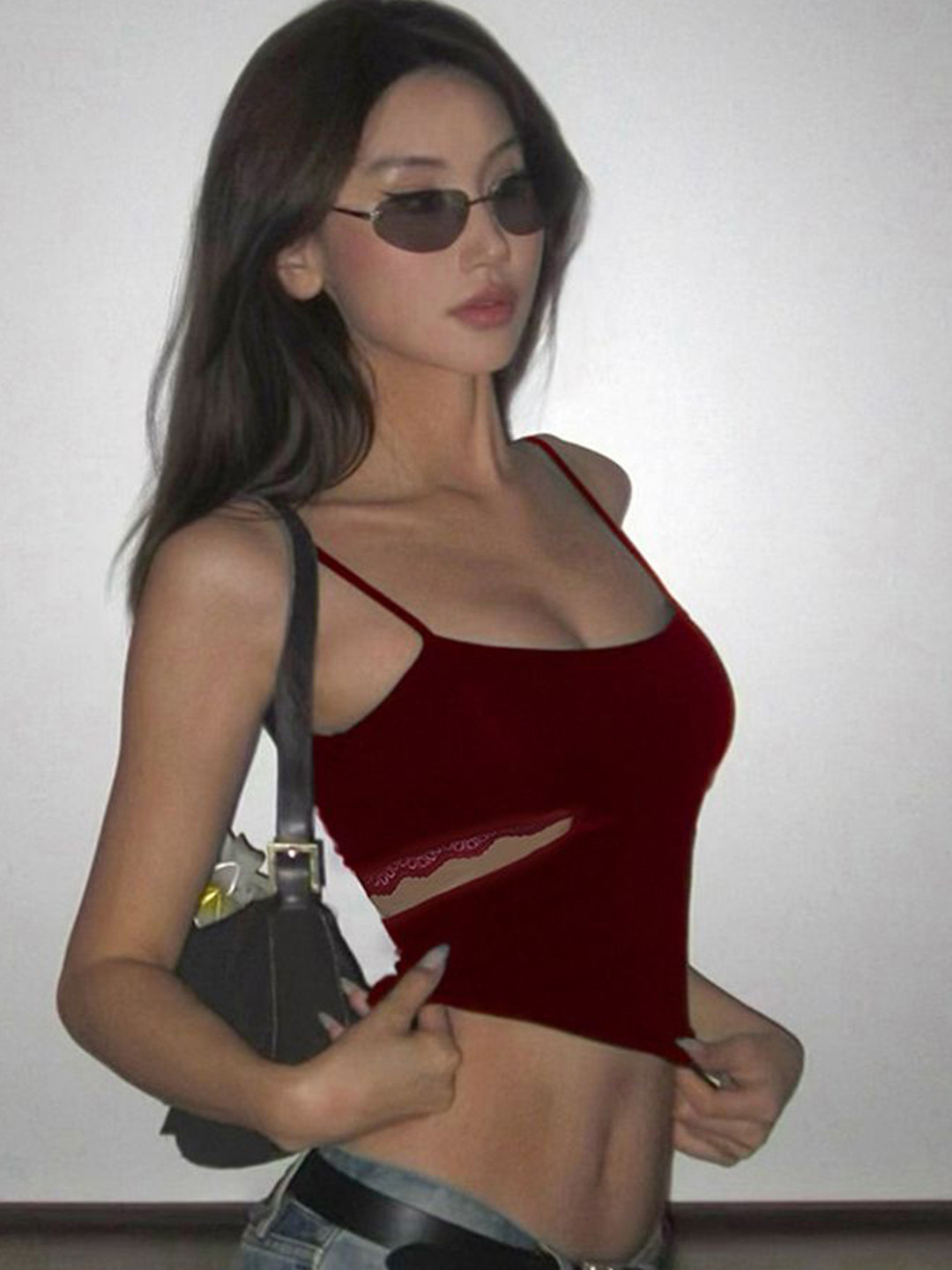 

LULU & SKY Tank Top, Red