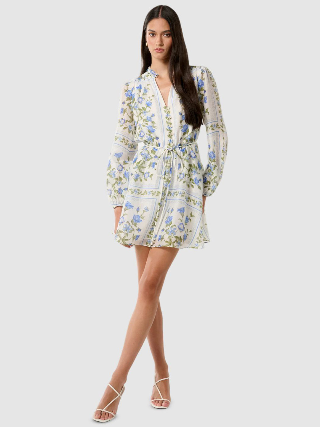 

Forever New Floral Print A-Line Mini Dress, Multi