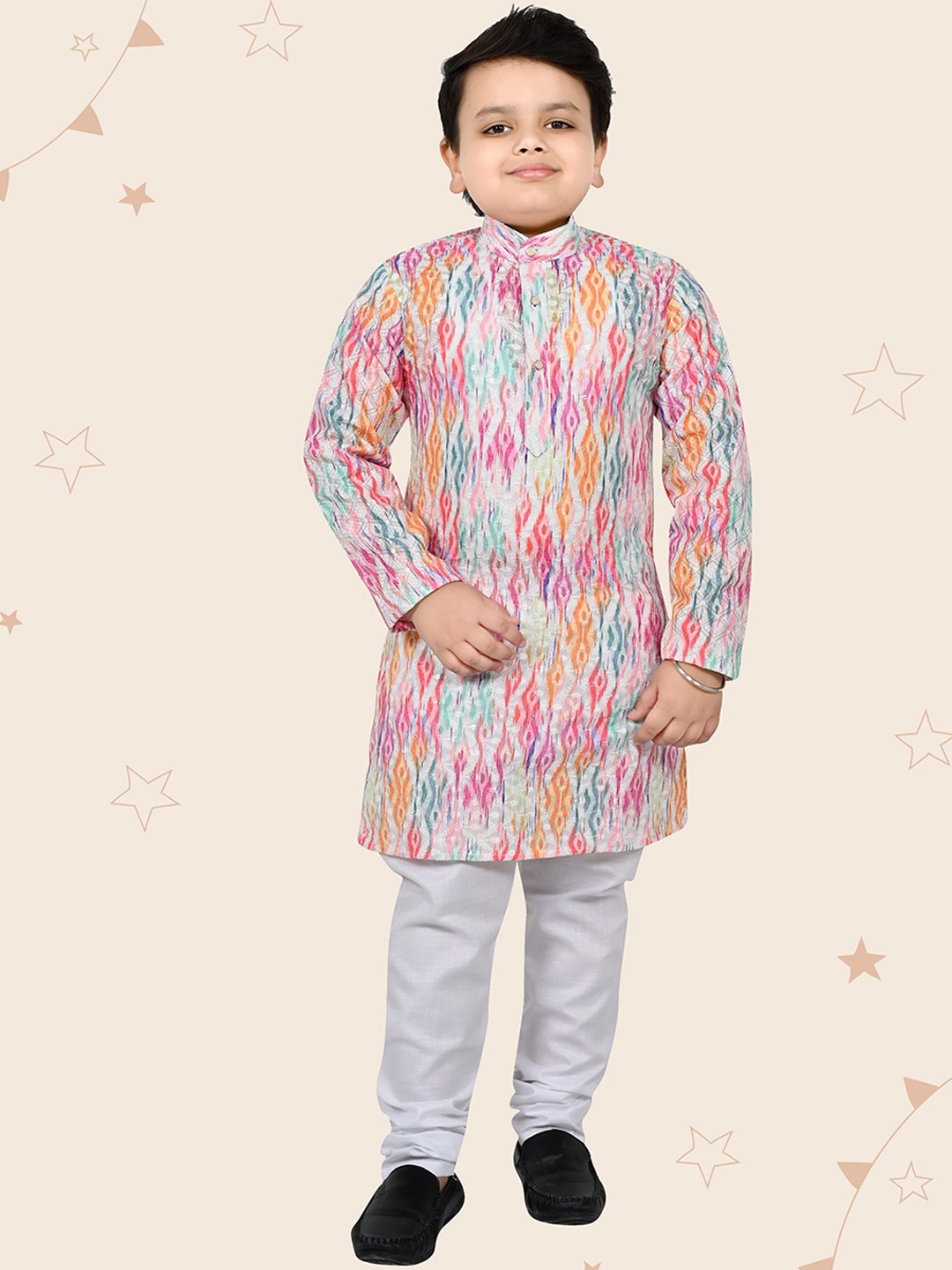 

Kidotsav Boys Kurta with Pyjamas &, White