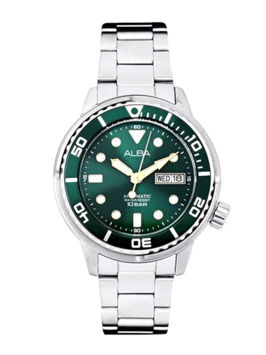 

ALBA Emerald Green Automatic Watch - AL4243X1