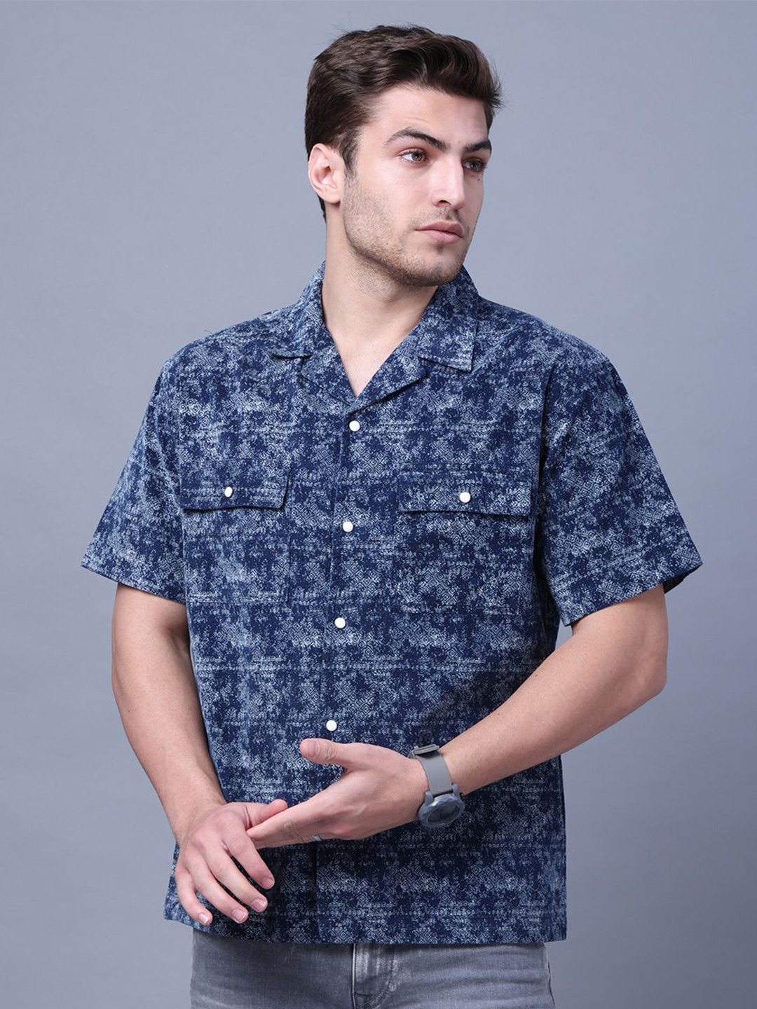 

NEON CHILLIE Men Opaque Printed Casual Shirt, Multi