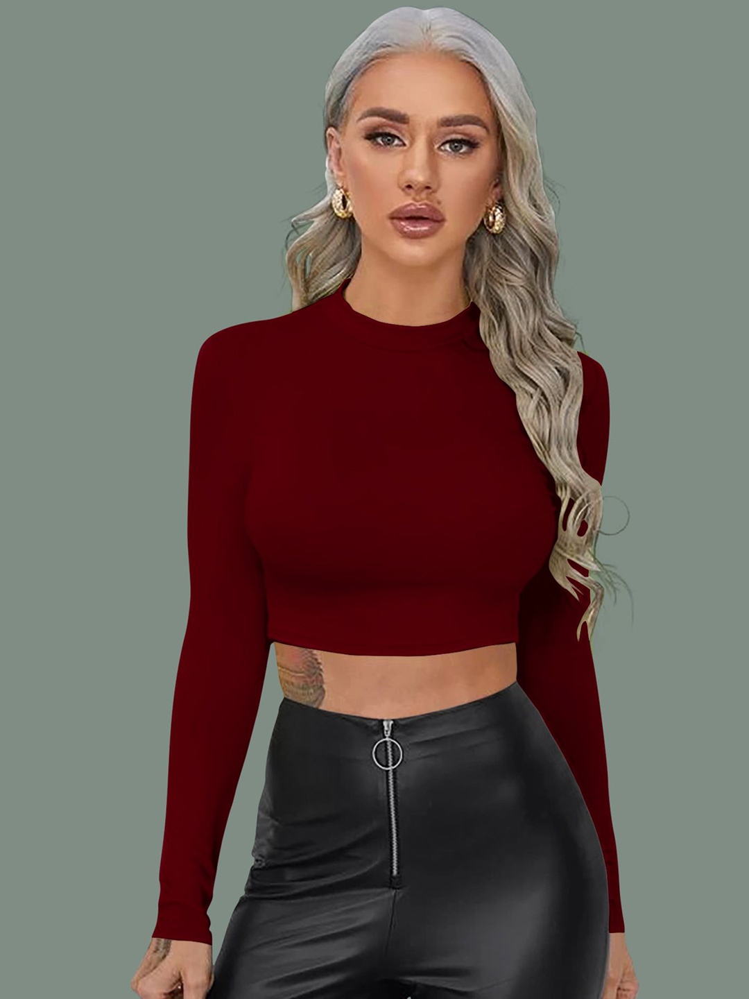 

Dream Beauty Fashion Top, Maroon