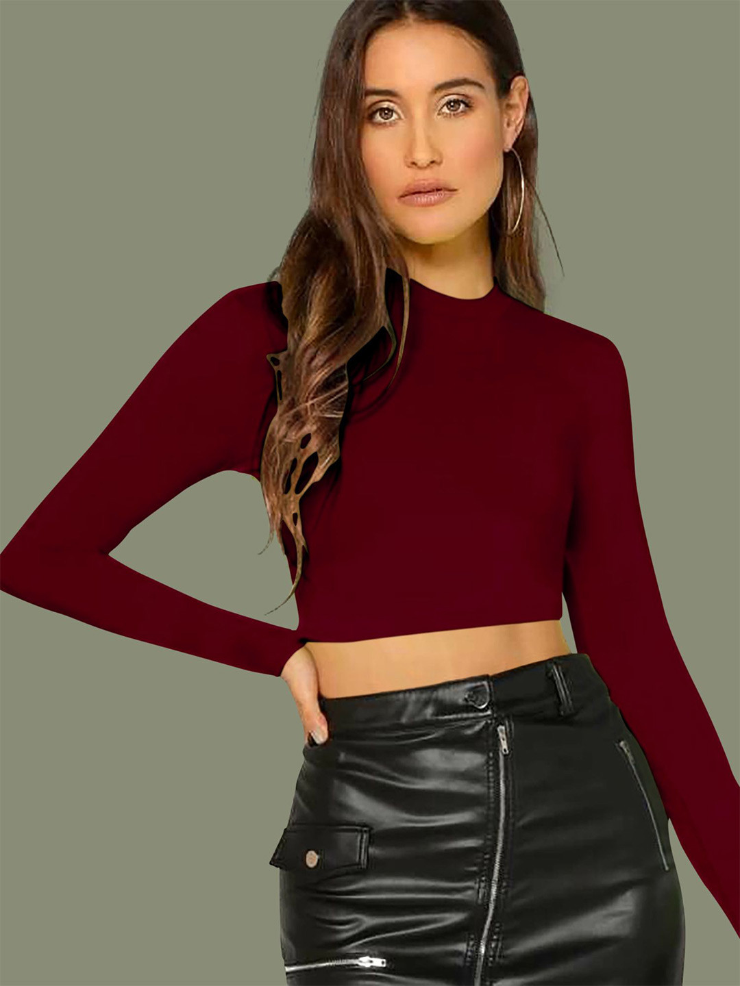 

Dream Beauty Fashion Top, Maroon