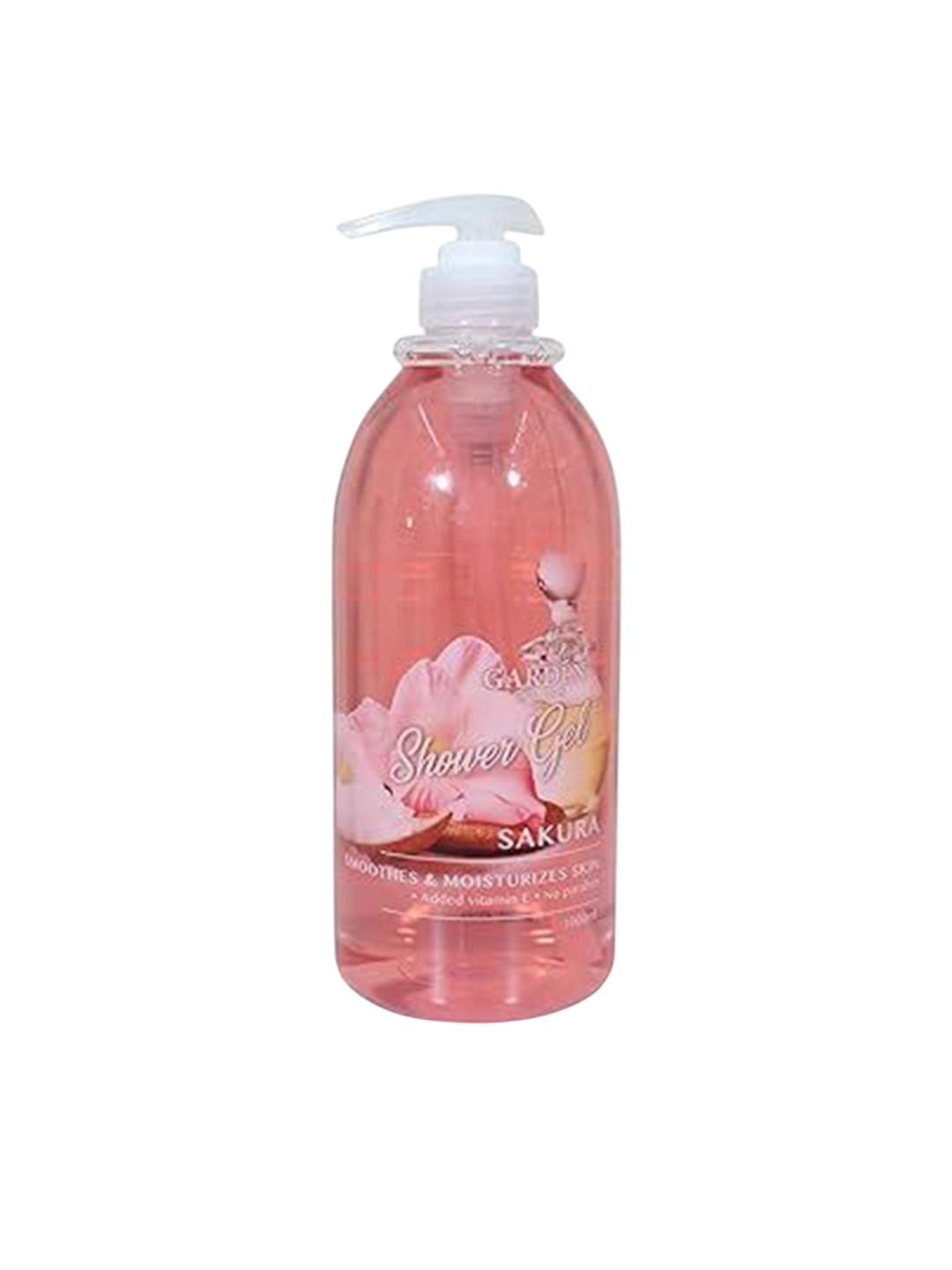 

Garden Bliss Sakura Vitamin E Shower Gel For Moisturizing - 400 ml, Peach