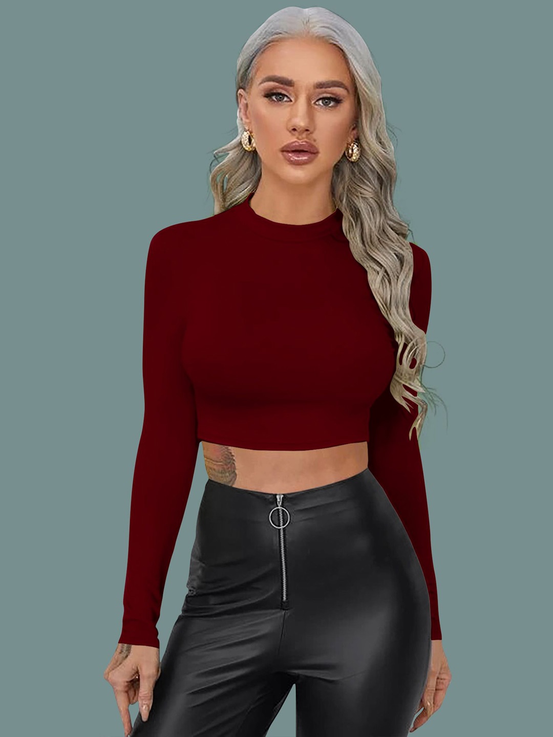 

Dream Beauty Fashion Top, Maroon