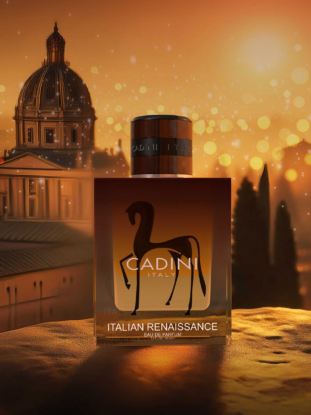 

CADINI Men Italian Renaissance Long Lasting Eau de Parfum - 100 ml, Brown