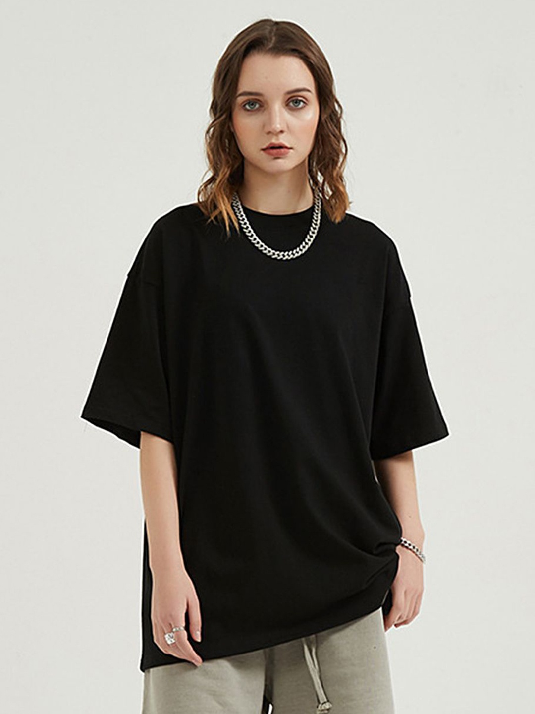 

LULU & SKY Cotton Top, Black