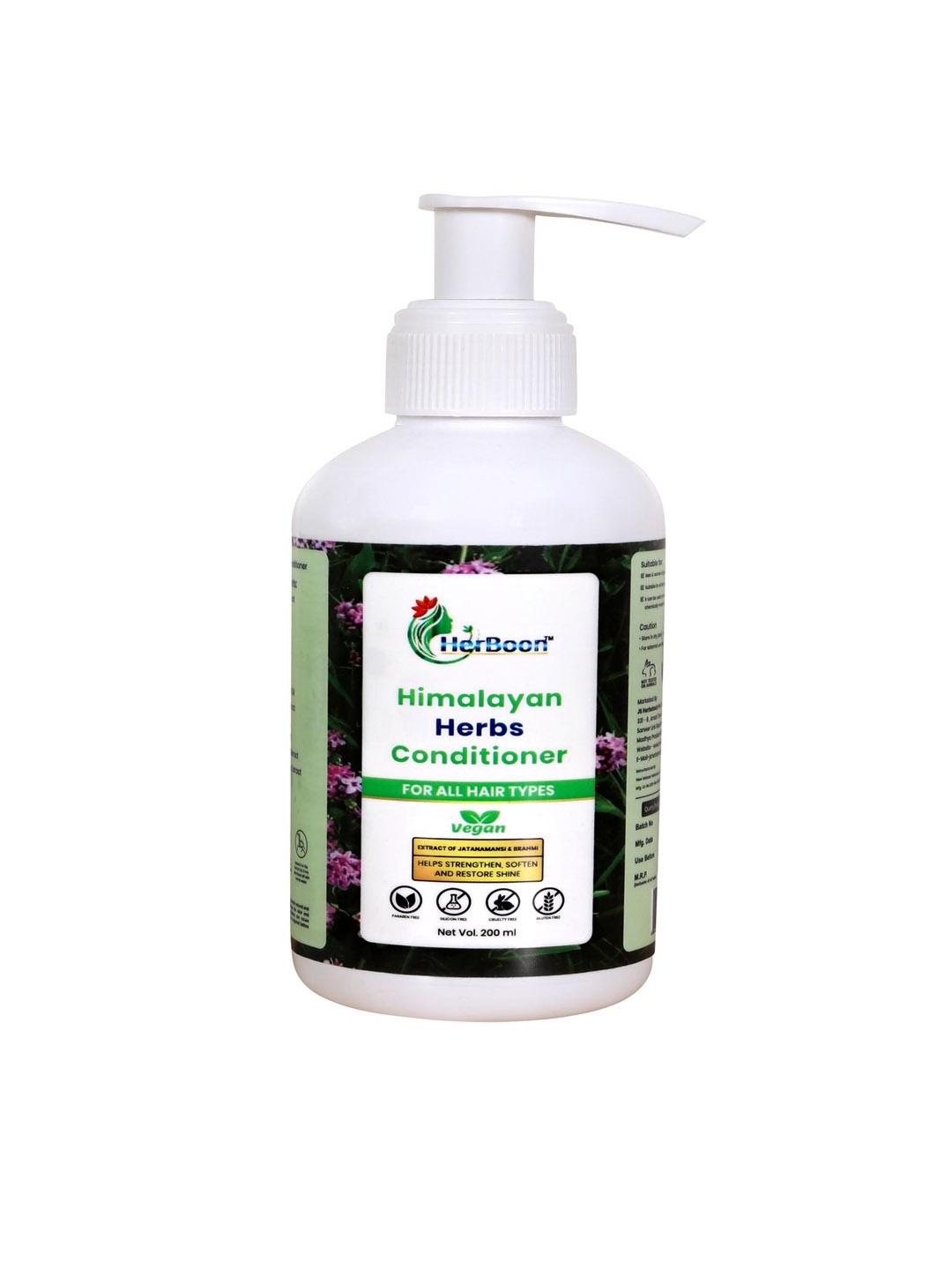 

HerBoon Himalayan Herbs Conditioner - 200 ml, White