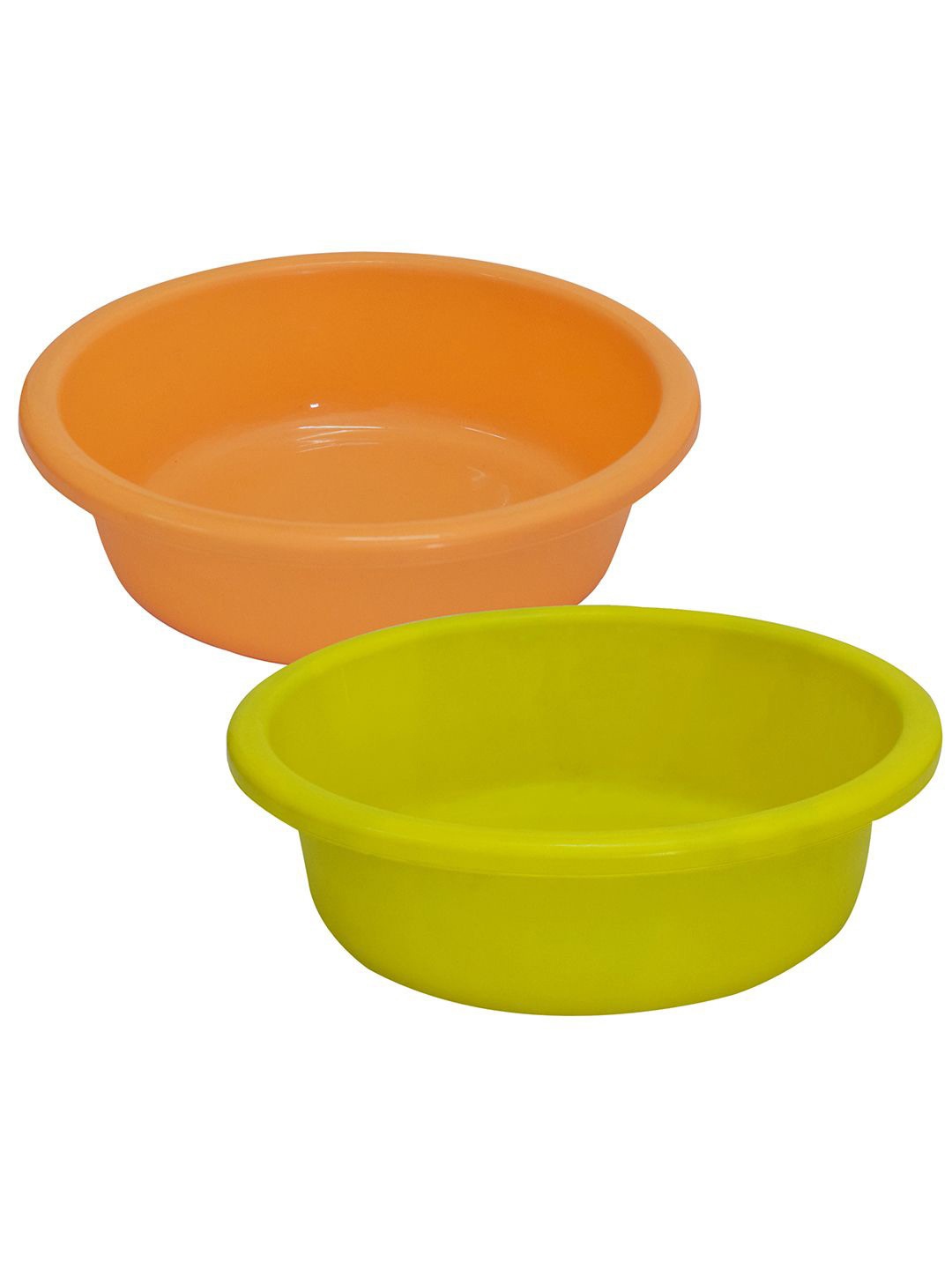 

Kuber Industries Yellow & Green 2 Pieces Knead Dough Baskets 6L