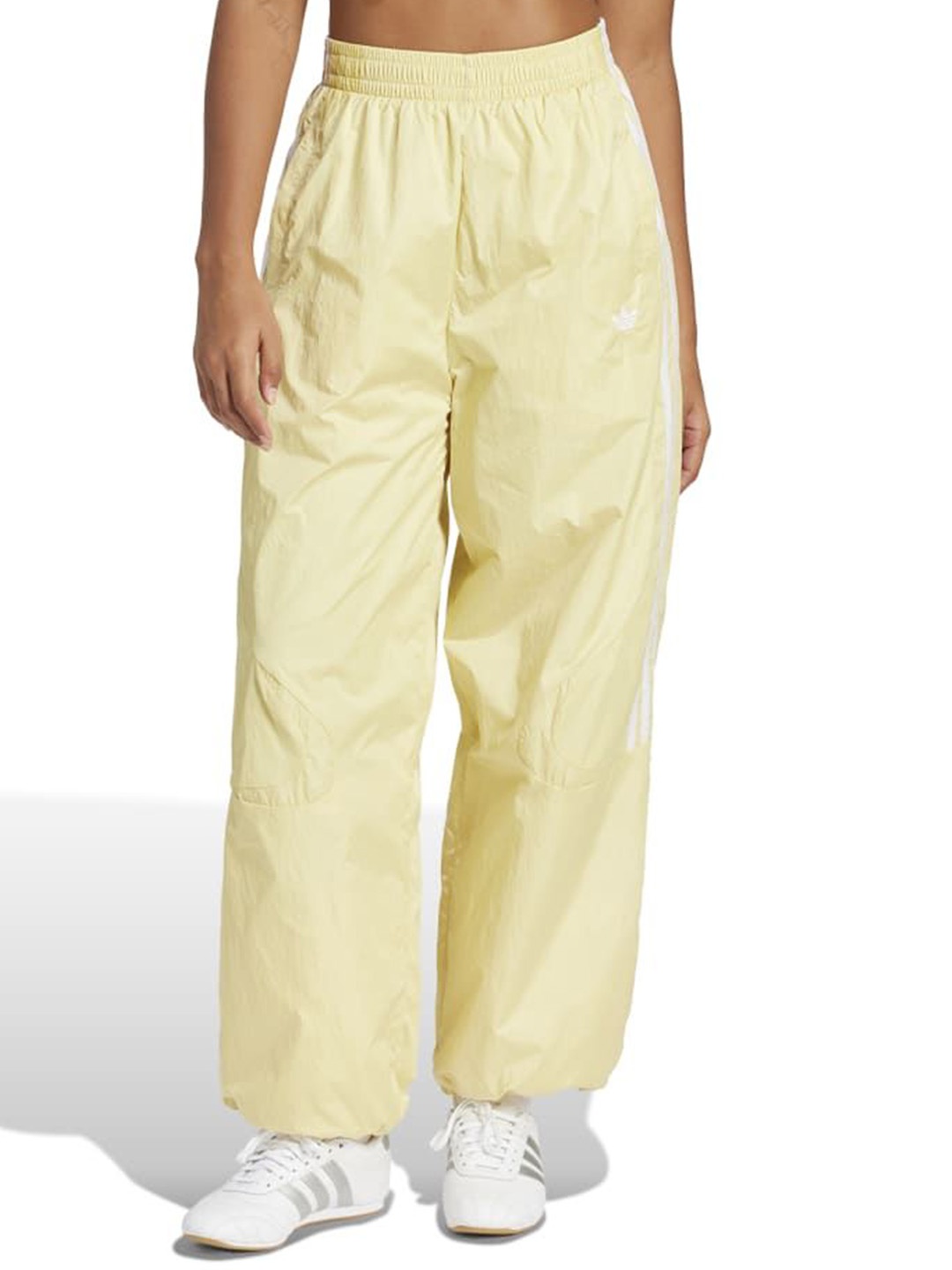 

ADIDAS Originals Women Relaxed-Fit Mid-Rise Track Pant, Yellow