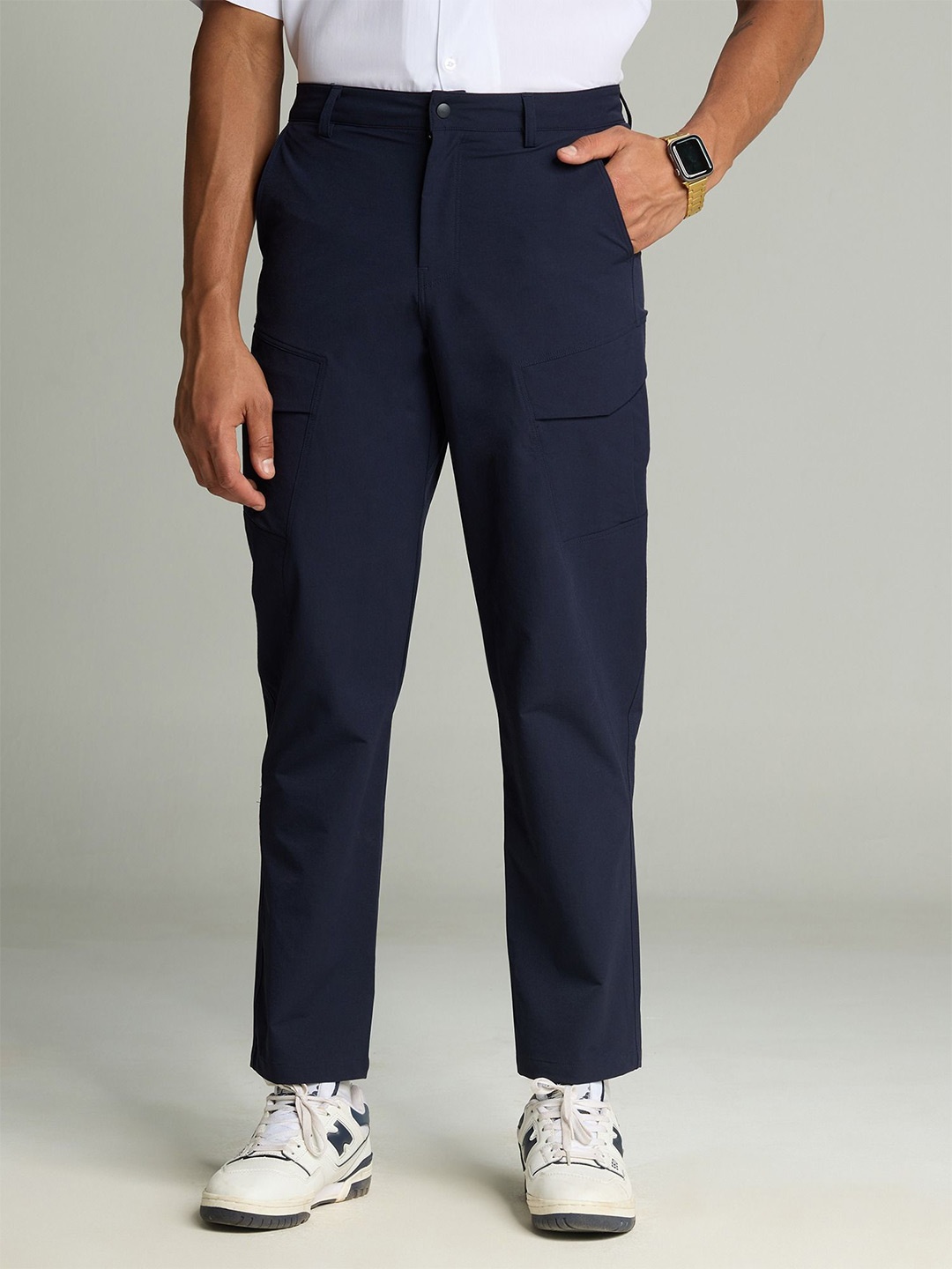 

Cava Navy Cargo Pant, Navy blue