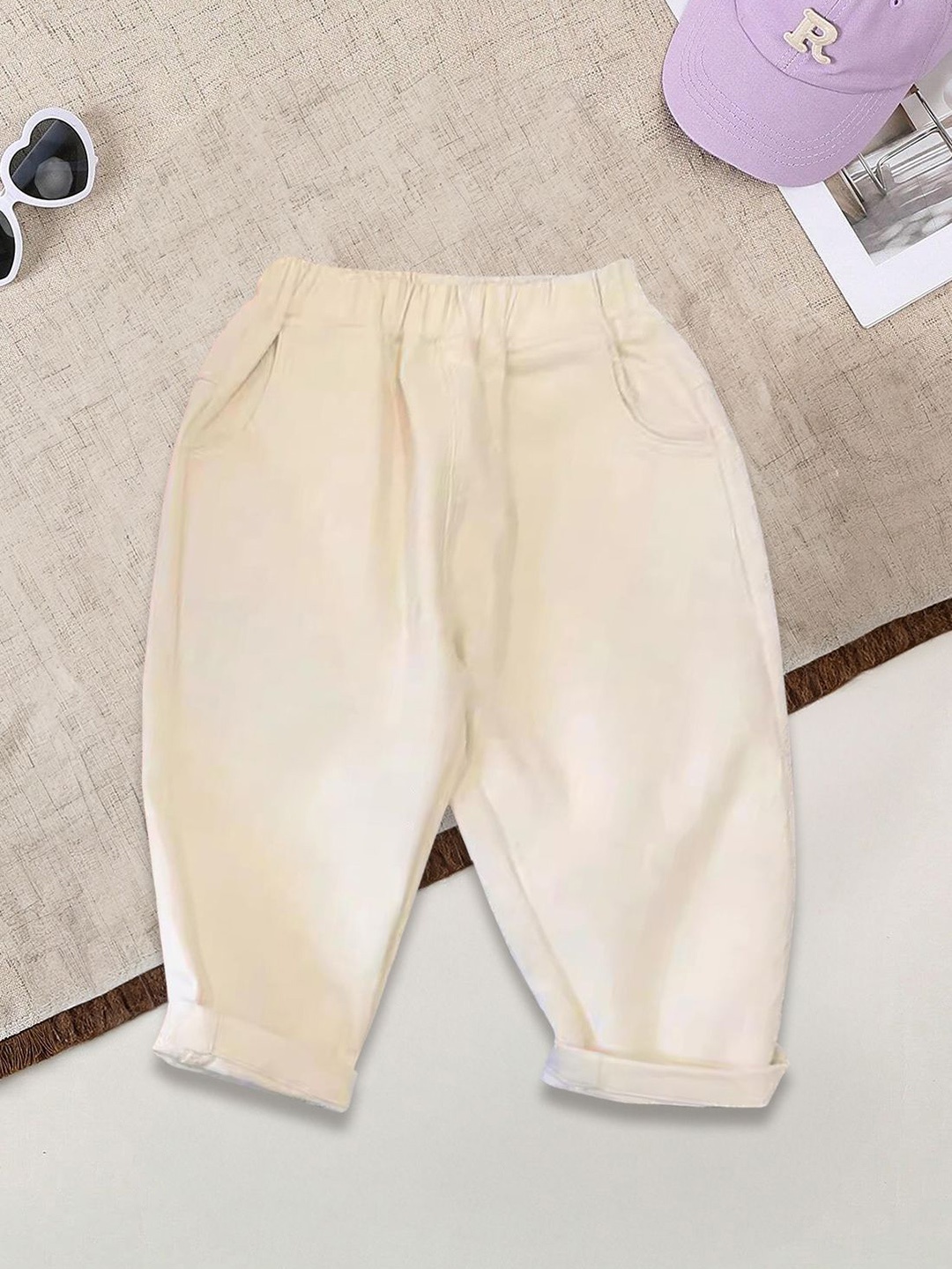 

FOREVER FRIDAY Girls Relaxed Trousers, White