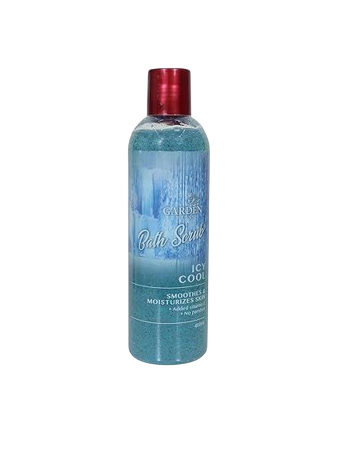 

Garden Bliss Icy Cool Vitamin E Bath Scrub For Moisturizing - 400 ml, Blue