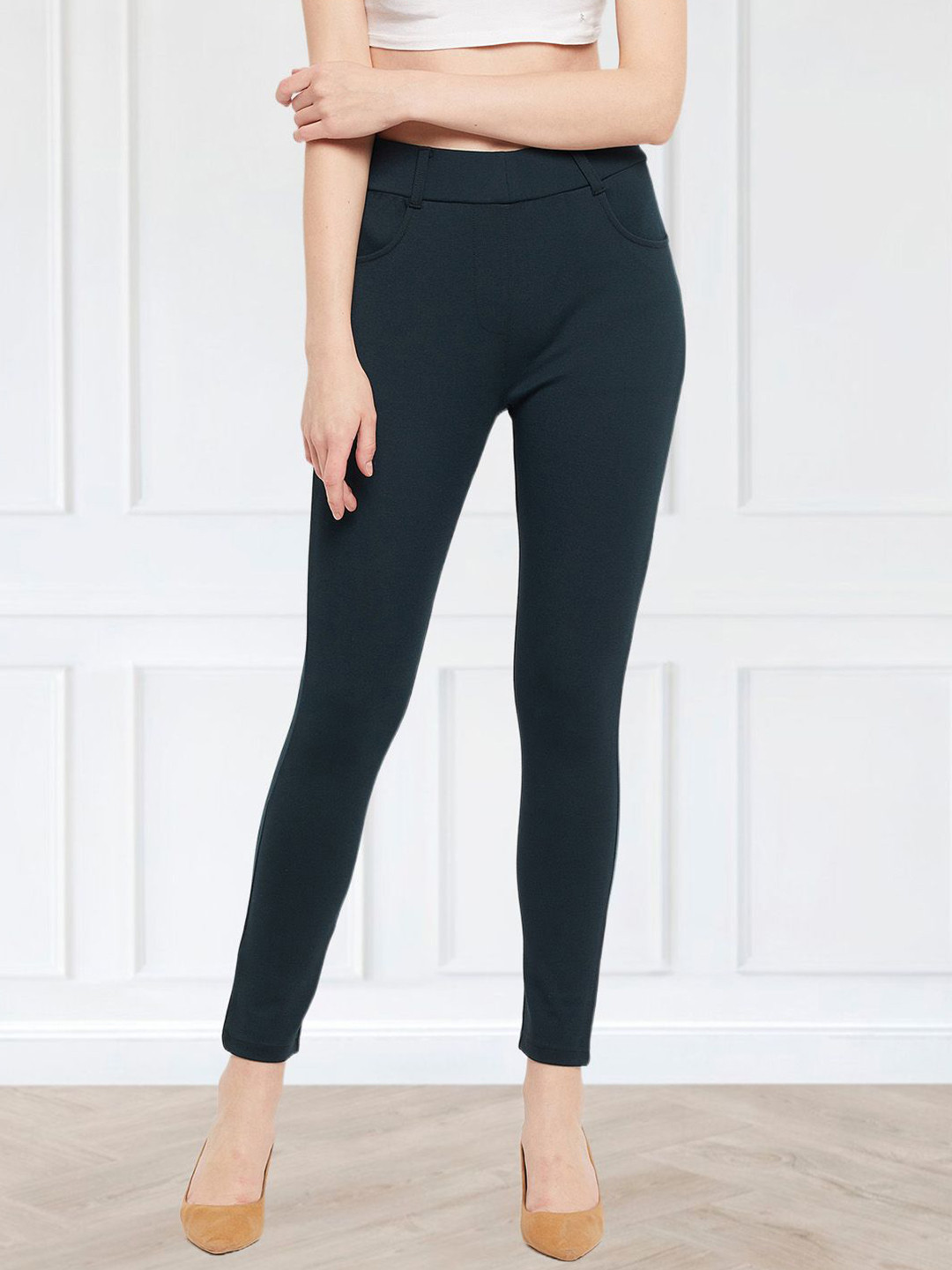 

Moda Rapido Women Jeggings, Green