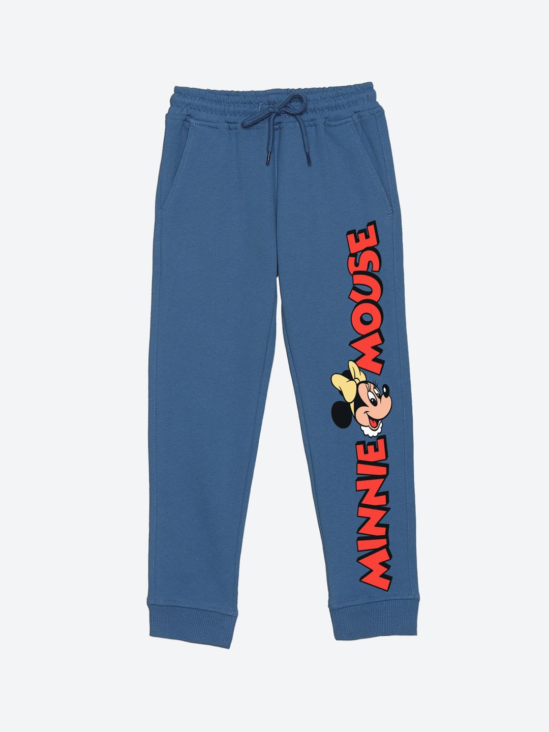 

Wear Your Mind Boys Printed Mid-Rise Joggers, Blue