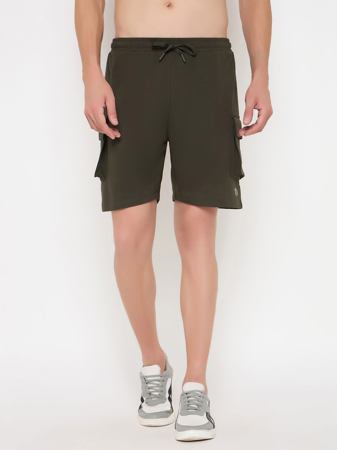 

John Players Men Lounge Shorts, Green