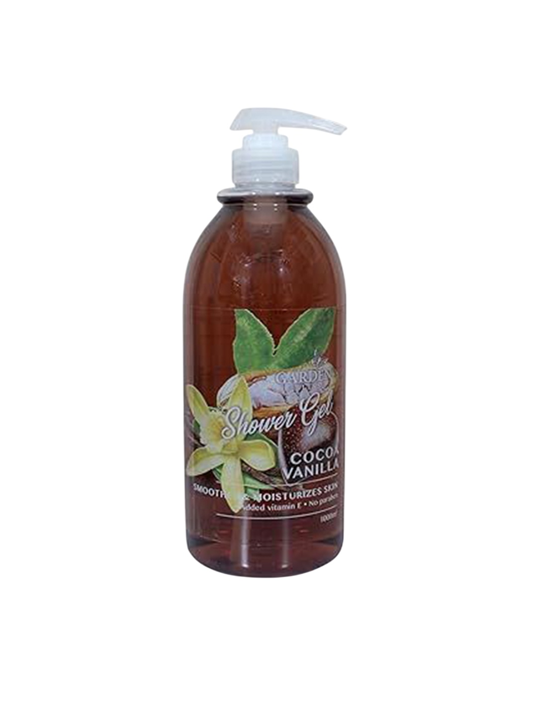 

Garden Bliss Cocoa Vanilla Vitamin E Shower Gel For Moisturizing - 400 ml, Brown