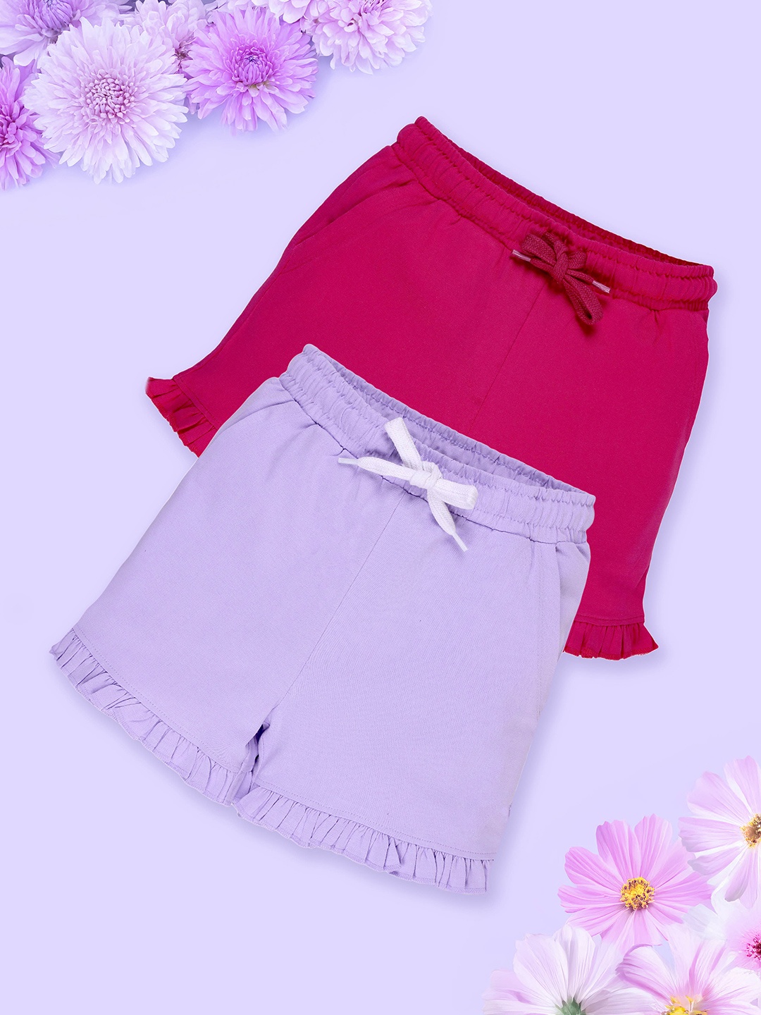 

KiddoPanti Girls Hot Pants Shorts, Pink