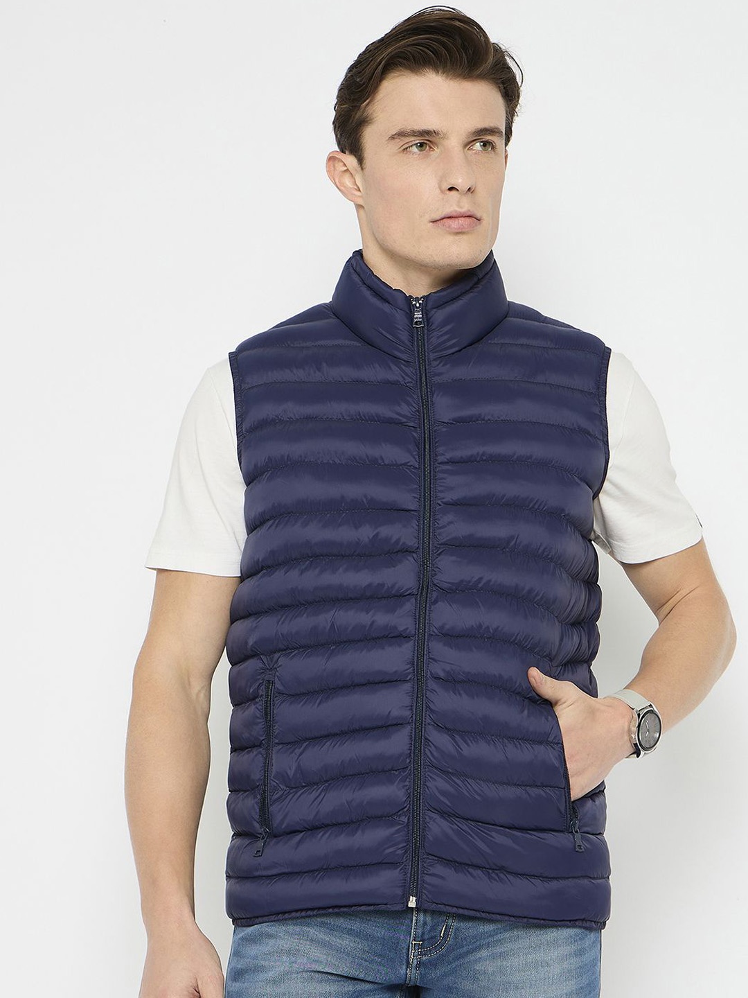 

Duke Men Padded Jacket, Blue