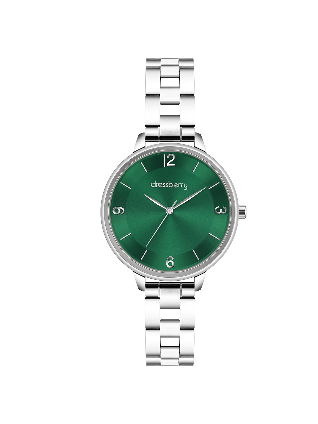 

DressBerry Women Brass Dial & Stainless Steel Straps Analogue Watch DB-022-Green