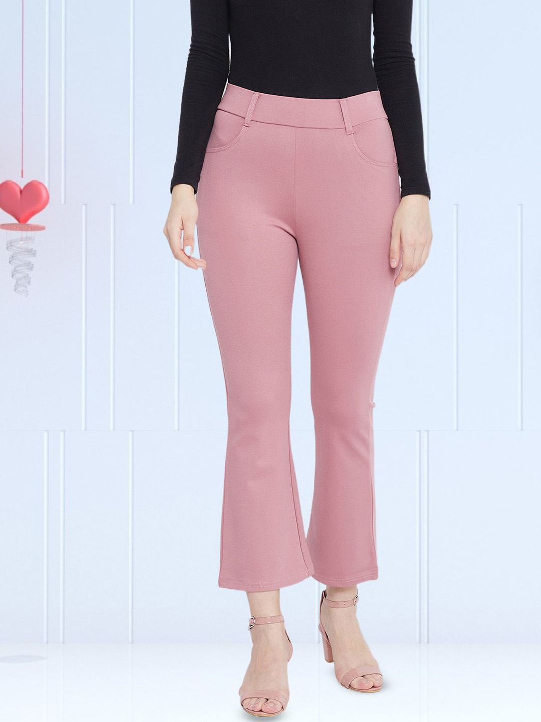 

Moda Rapido Women Jeggings, Pink