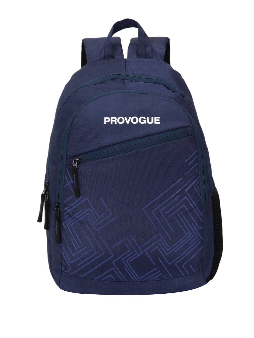 

Provogue Unisex Backpack with Compression Straps, Navy blue