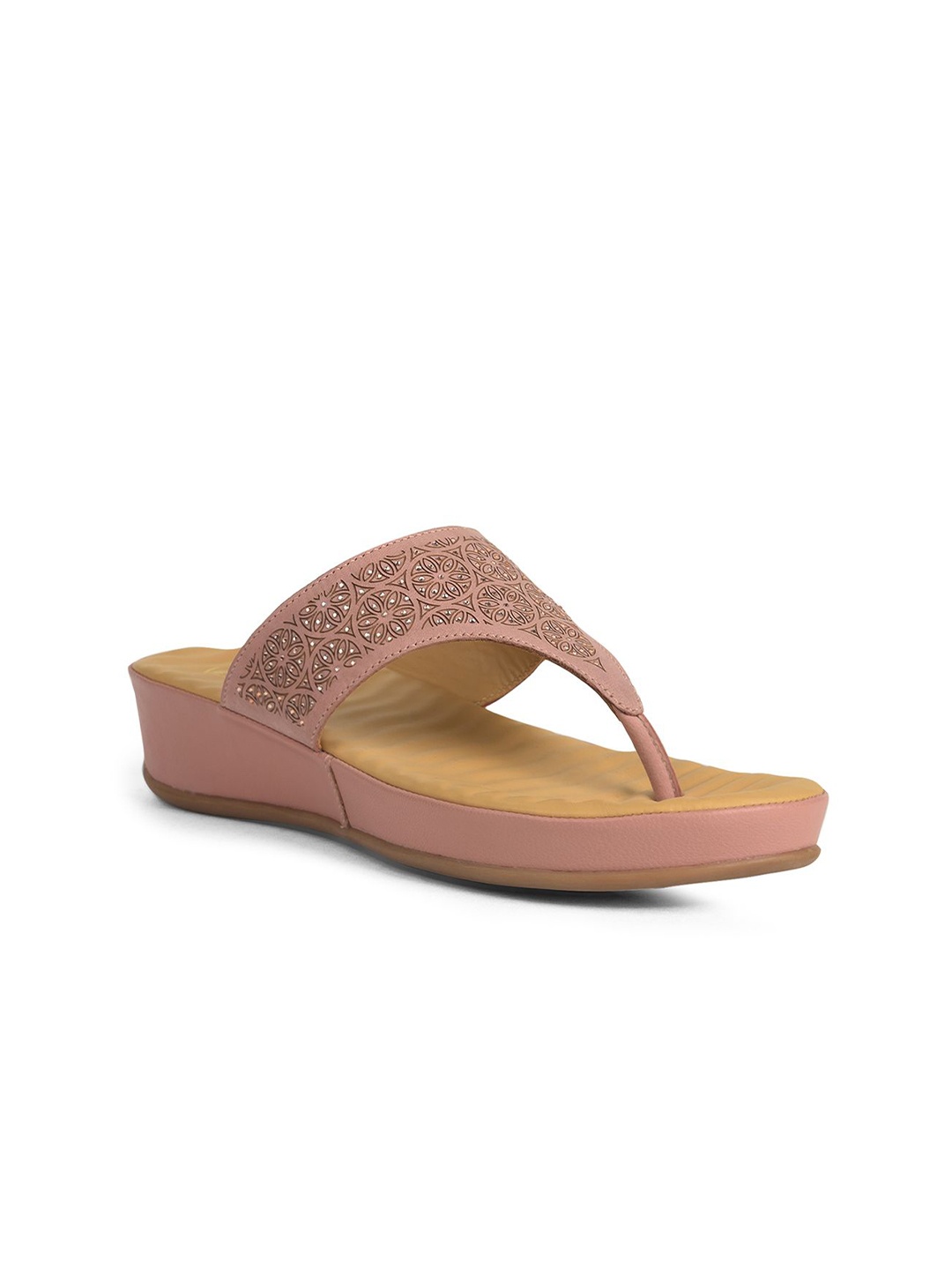 

Scholl Embellished Ethnic Wedge Heels, Pink
