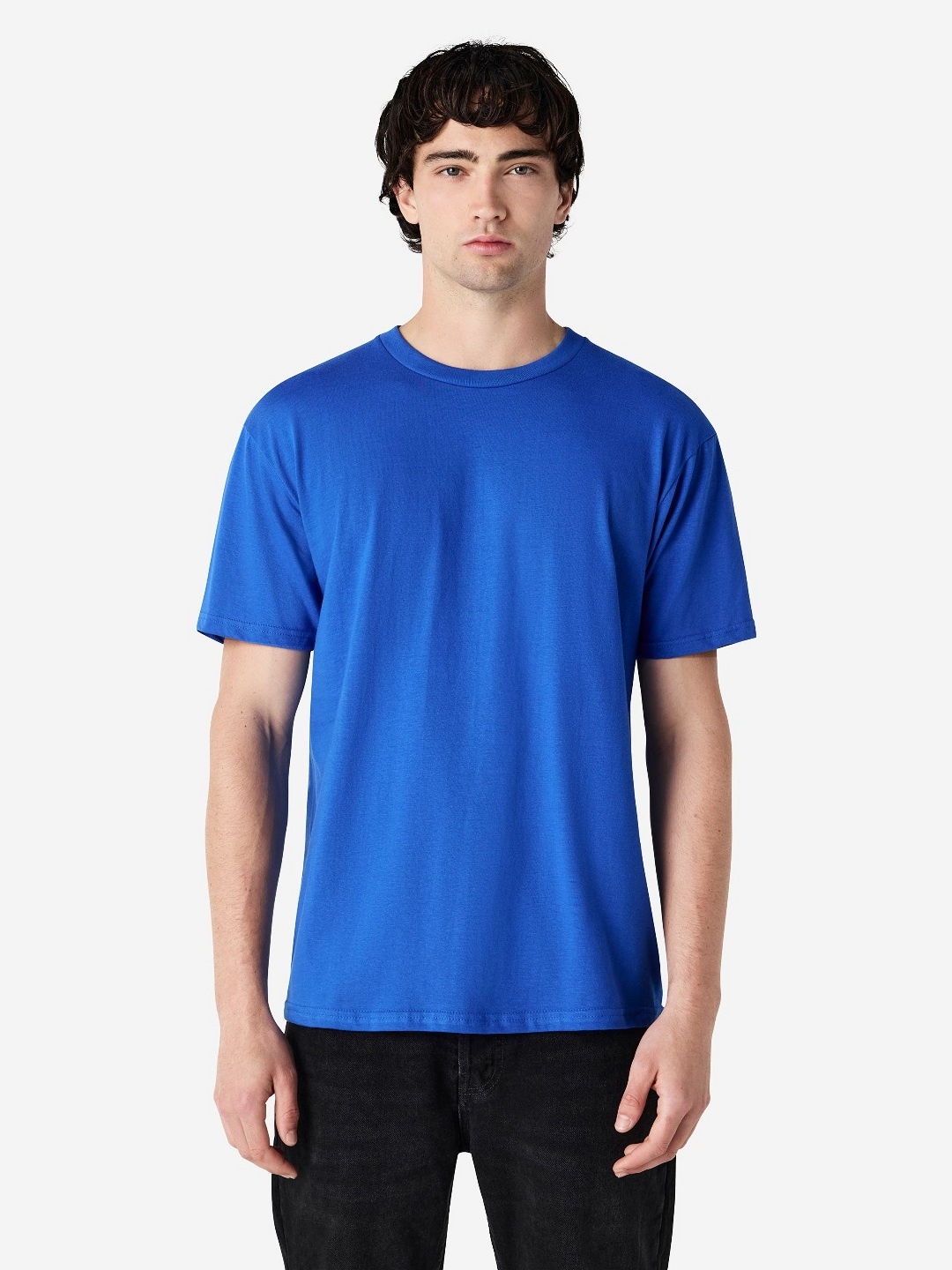 

Gildan Men Extended Sleeves T-shirt, Blue