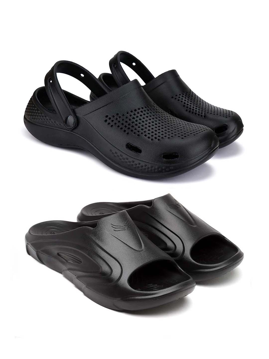 

BERSACHE Men Slip-On, Black