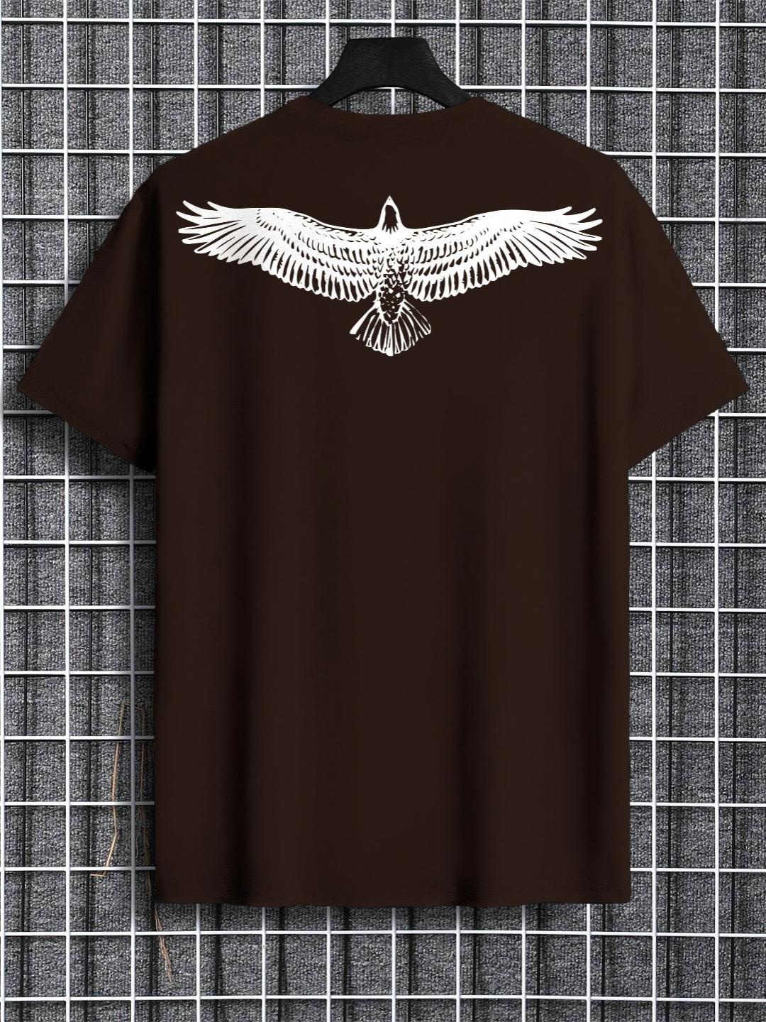 

TOGS & TERRE Women Typography Printed Organic Cotton T-shirt, Brown