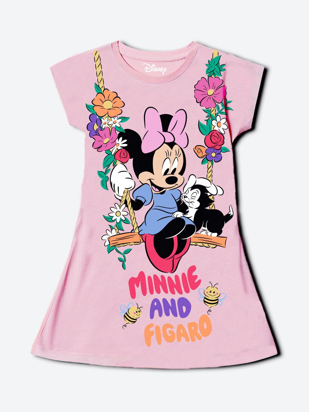 

Wear Your Mind Print A-Line Dress, Pink