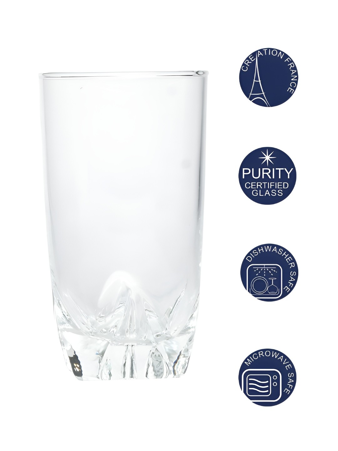 

Luminarc International's Transparent Glass Tumbler 270 ml Set of 6