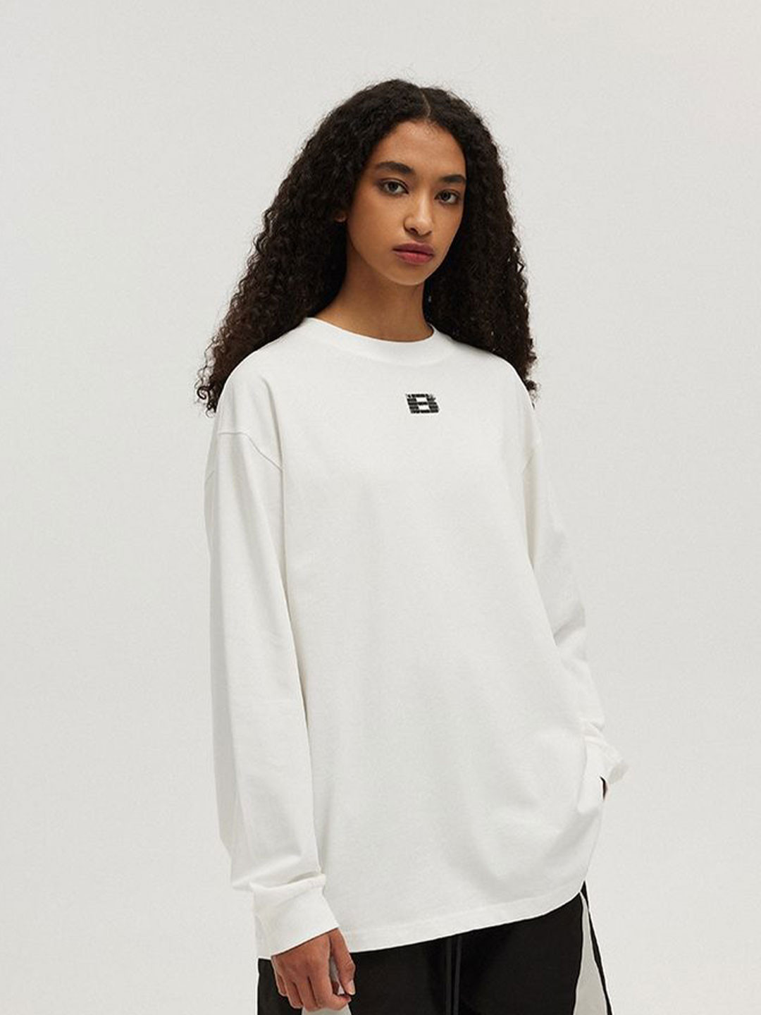 

LULU & SKY Cotton Top, White