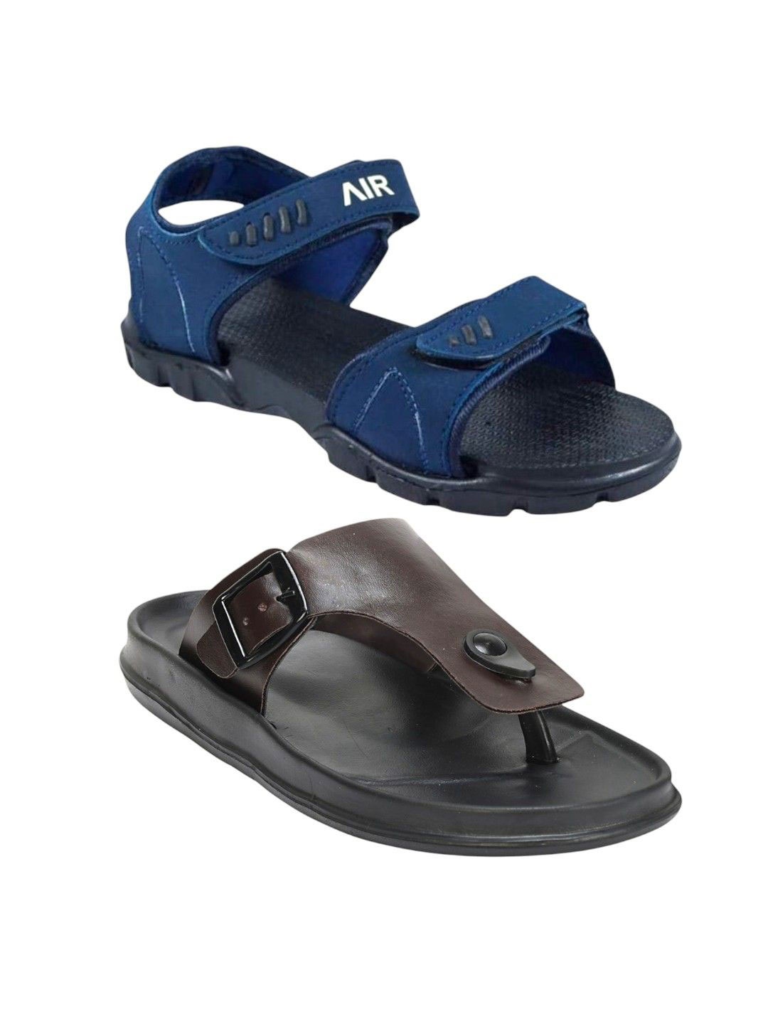 

ORVAX Men Comfort Sandals, Blue