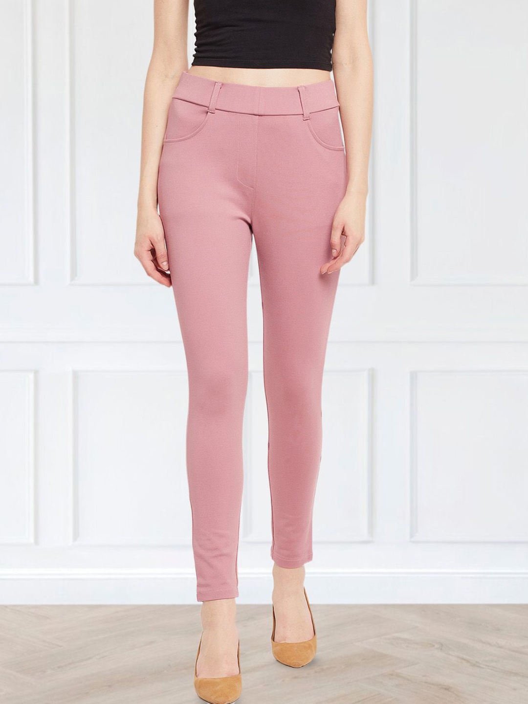 

Moda Rapido Women Jeggings, Pink