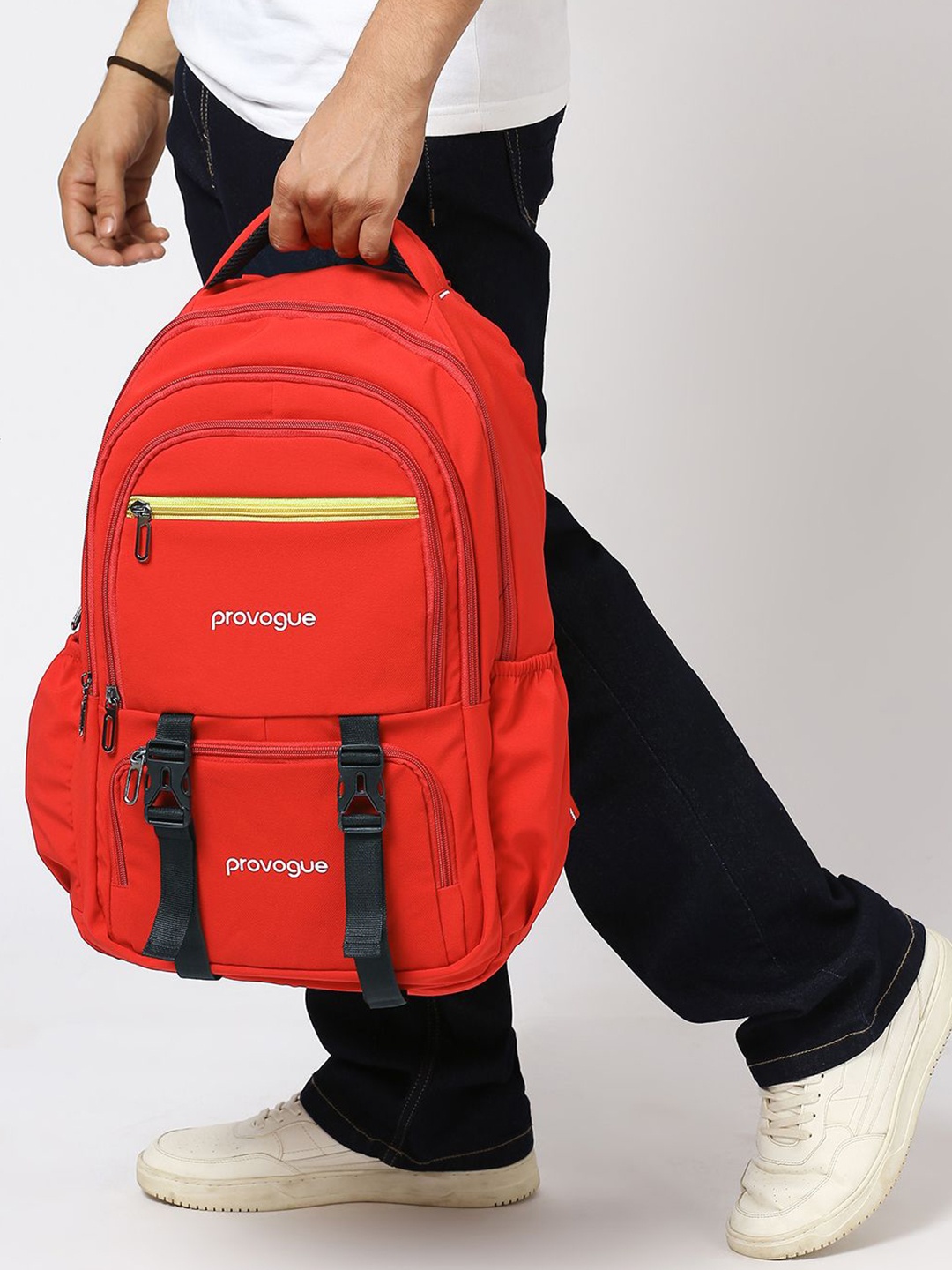

Provogue Unisex Backpack, Red