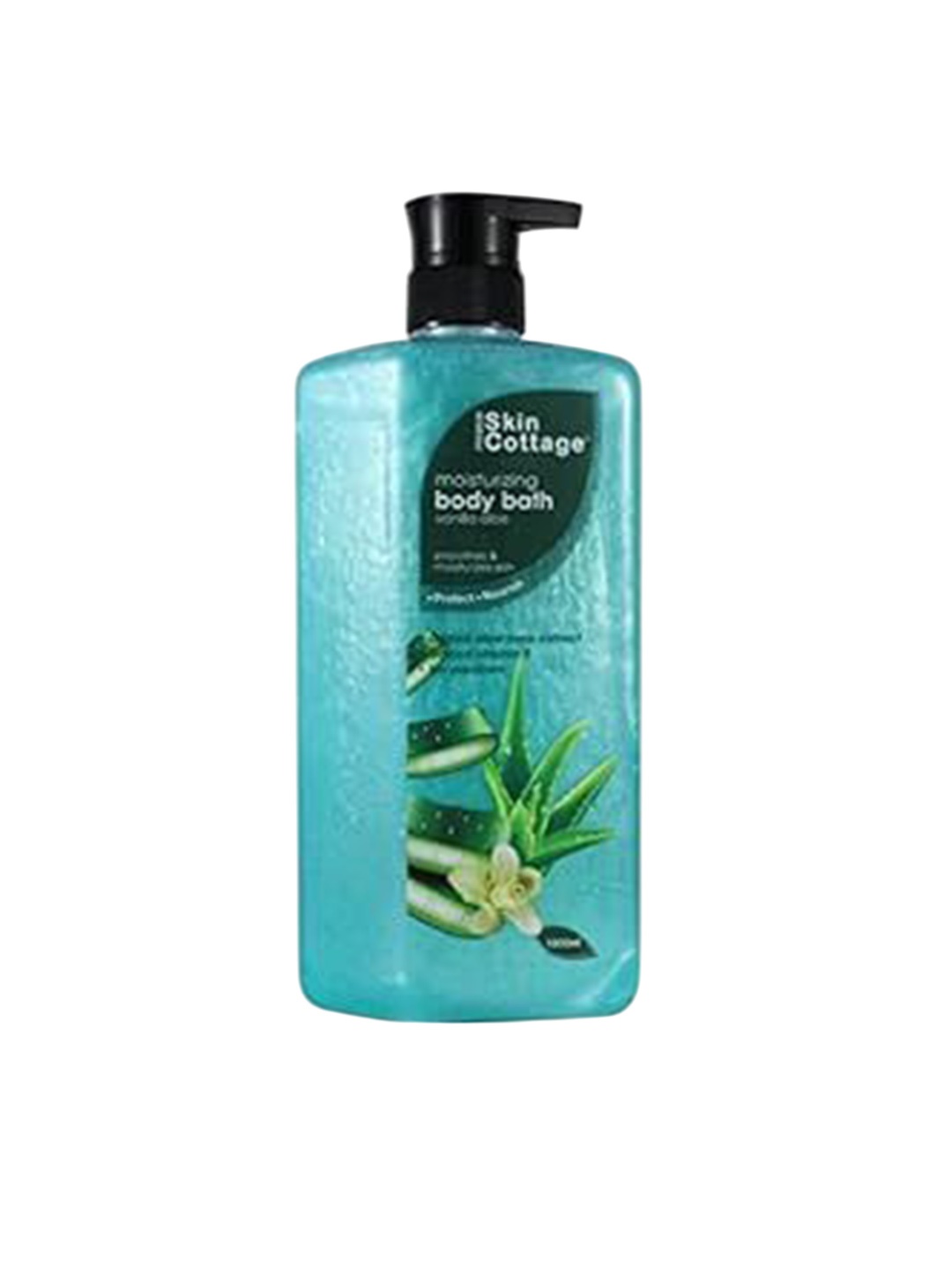 

Skin Cottage Vanilla Aloe Moisturizing Shower Gel - 1000 ml, Turquoise blue