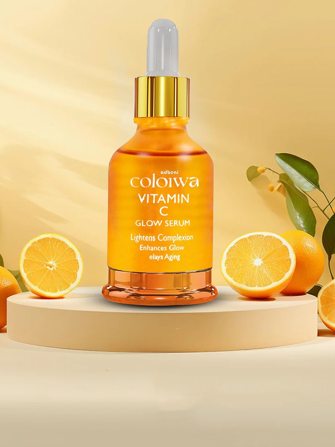 

Adbeni Colorwa Vitamin C Glow Serum For Anti-Aging Antioxidant - 30 ml, Orange