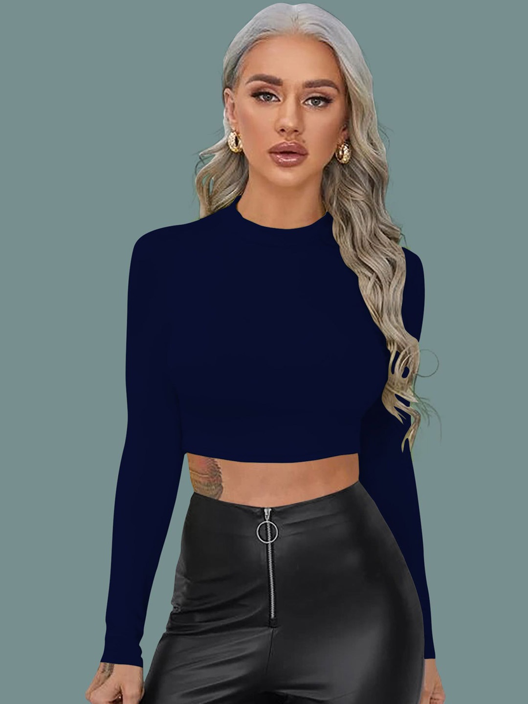 

Dream Beauty Fashion Top, Navy blue