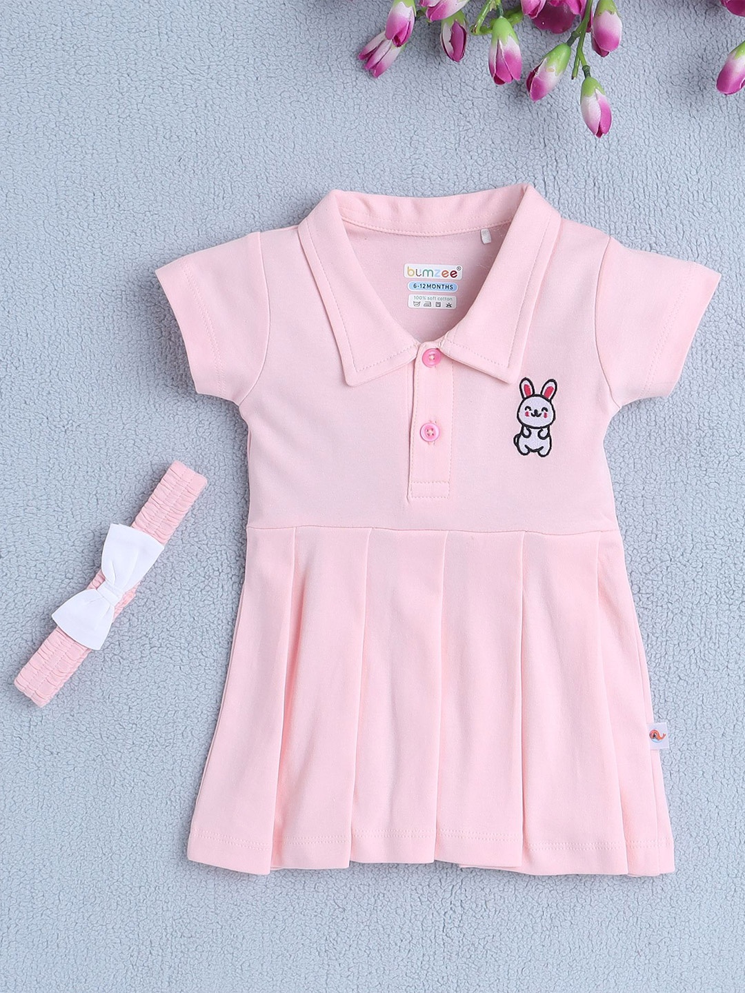 

BUMZEE Animal A-Line Dress, Pink