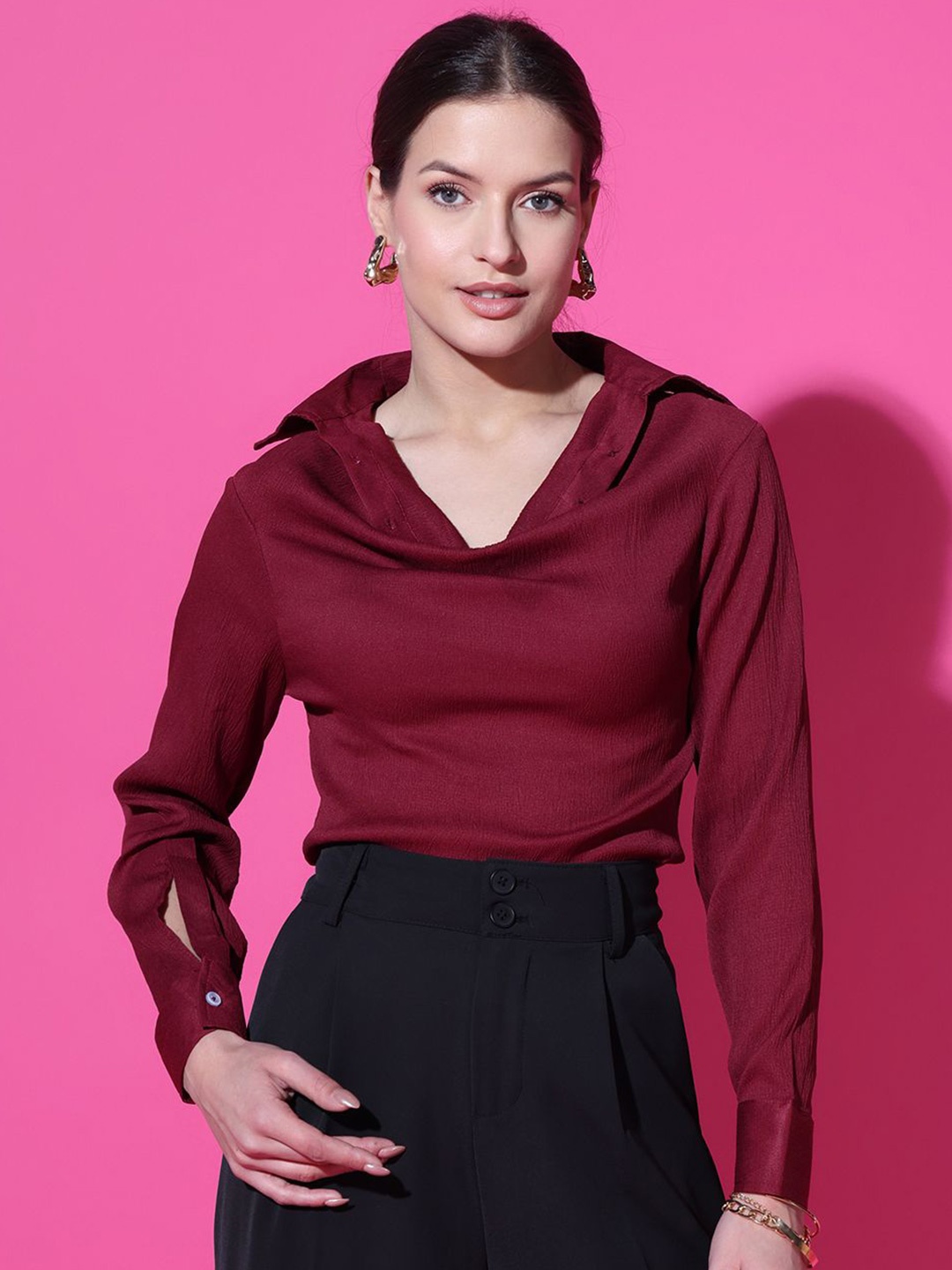 

Istyle Can Top, Maroon