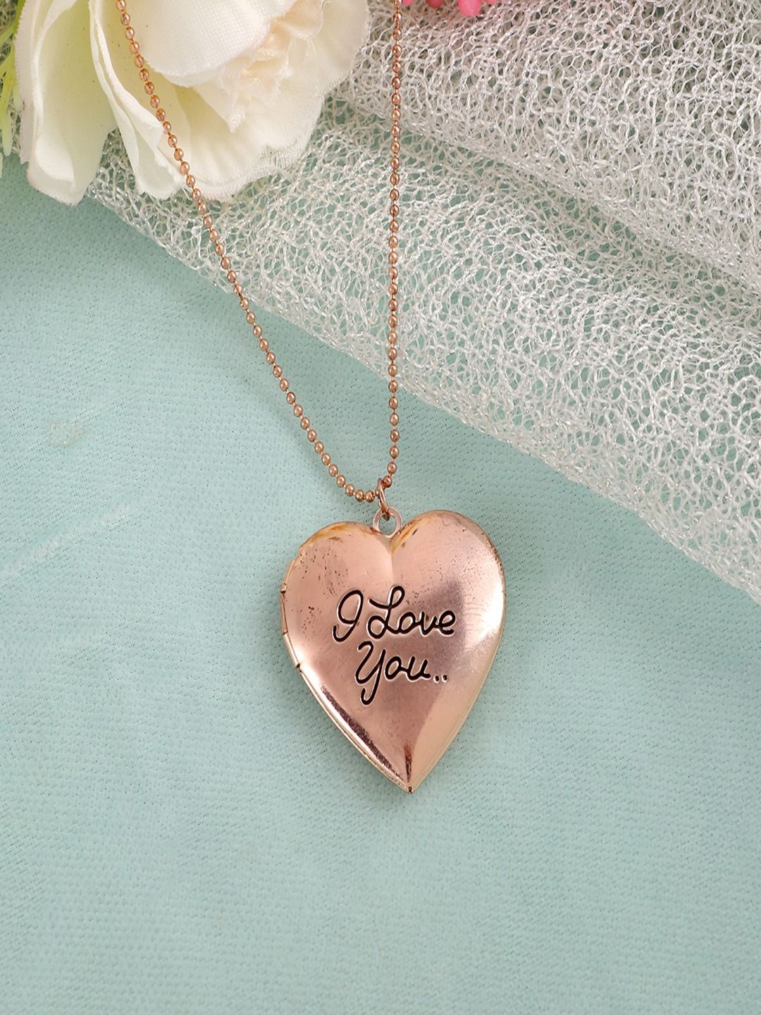 

DressBerry Gold-Plated Contemporary Pendants with Chains